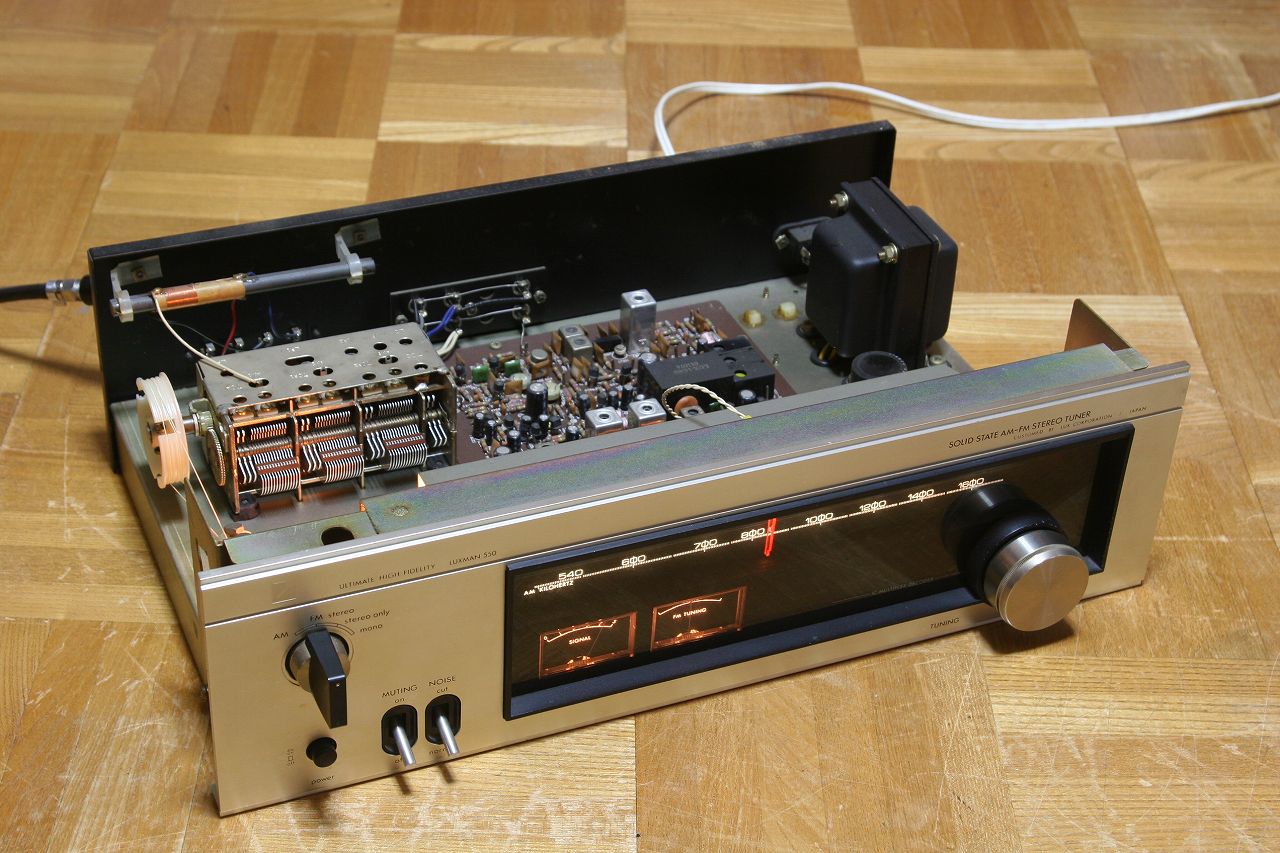 LUXMAN T-550V ラジオチューナー - ラジオ・コンポ