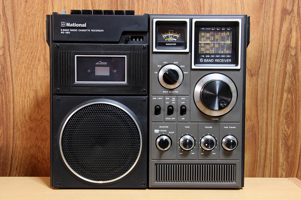 National RQ-585 RADIO CASSETTE RECORDER - オーディオ機器