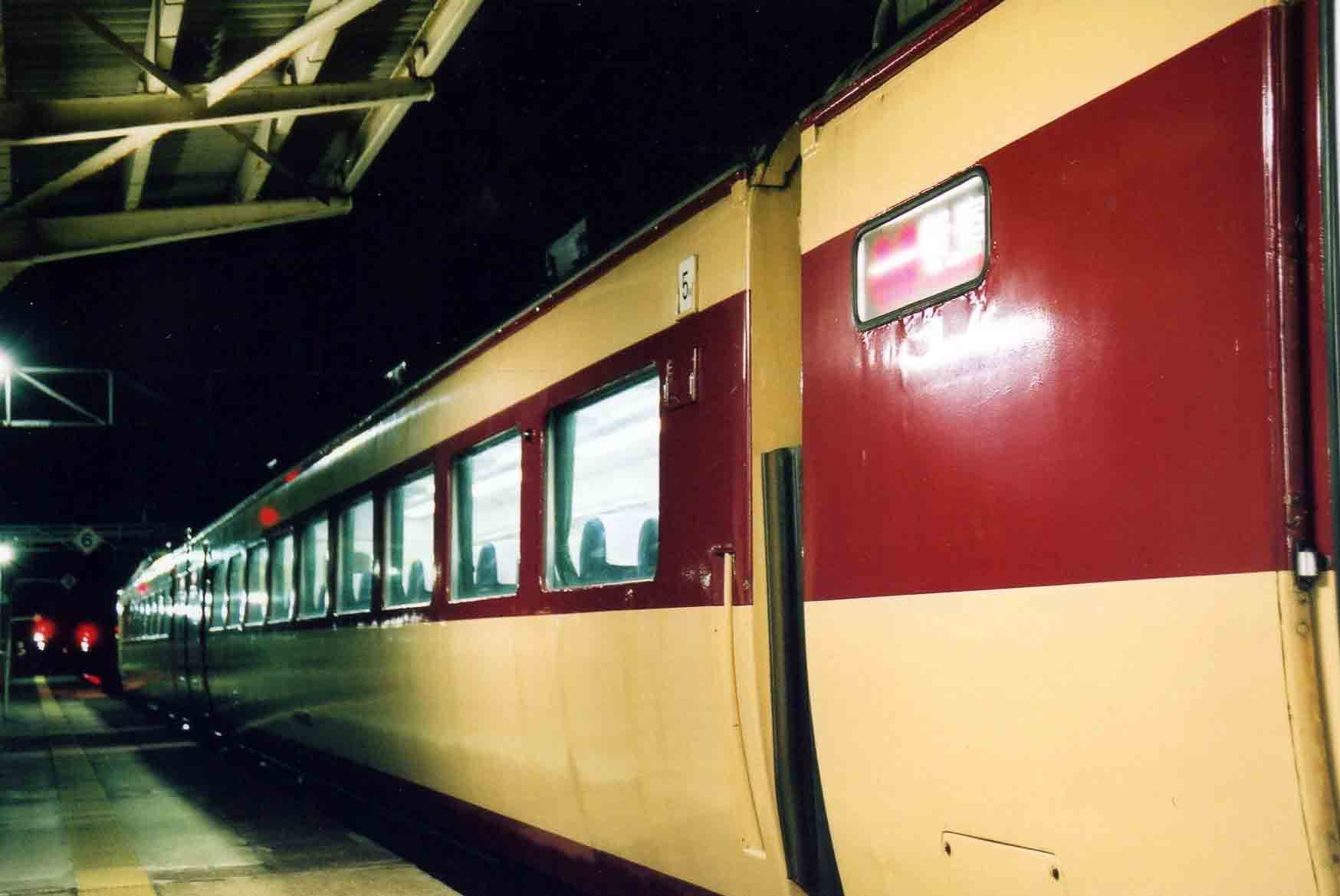 485系新潟車側面方向幕(ムーンライトえちご入り) 485系新潟車側面方向幕(ムーンライトえちご入り) 485系快速ムーン